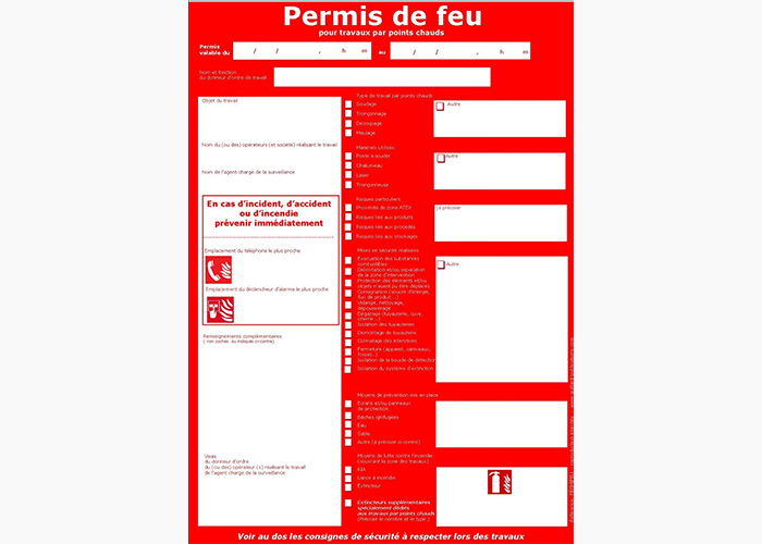 Formation permis de feu en Moselle Formation permis de feu en Moselle